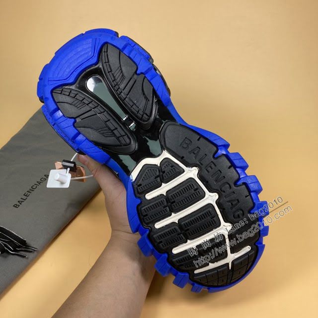 Balenciaga經典款男女鞋 巴黎世家頂級版本三代復古運動姥爺鞋 3代Triple-S 3.0 Balenciaga情侶款老爹鞋  hdbl1236